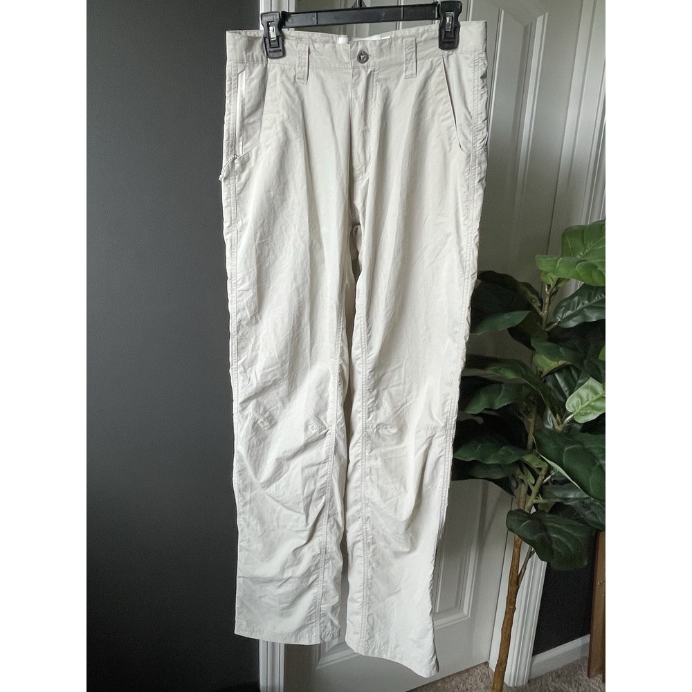 Mountain Khakis Mens Pants 32x34 Beige Nylon Lightweight Hiking Outdoor Utility